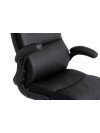Silla oficina KASTBJERG polipiel negro Silla oficina KASTBJERG polipiel negro