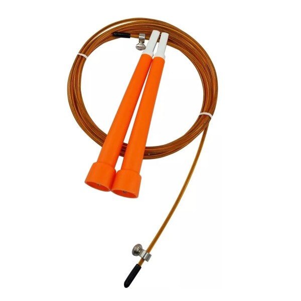 Cuerda De Saltar C/ Rúleman Entrenamiento Ejercicio Aeróbico VARIANTE COLOR NARANJA