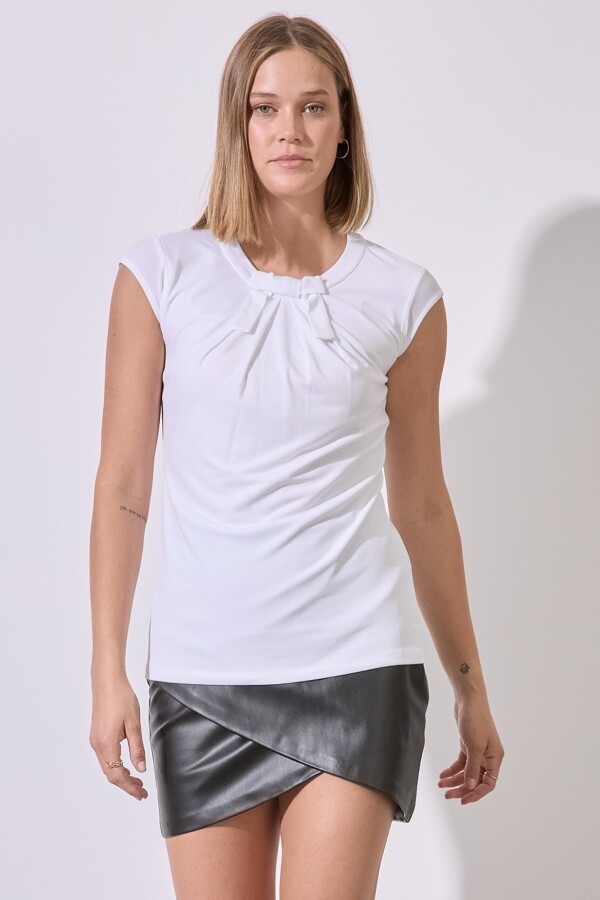 Blusa Bow BLANCO