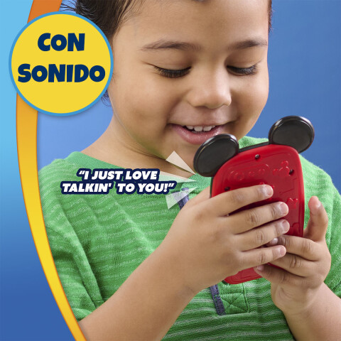 Celular Didáctico Clubhouse Mickey Mouse con Luz y Sonido U