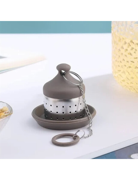 INFUSOR C/SOPORTE A.INOX/SILICONA GRIS INFUSOR C/SOPORTE A.INOX/SILICONA GRIS