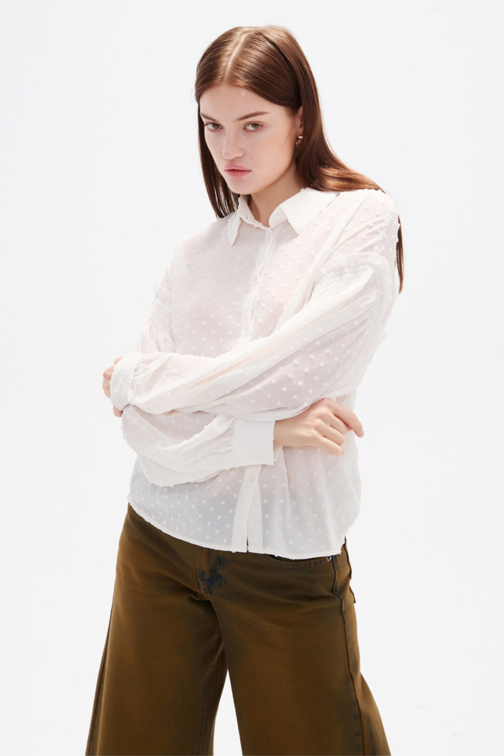 Camisa Winki Marfil / Off White