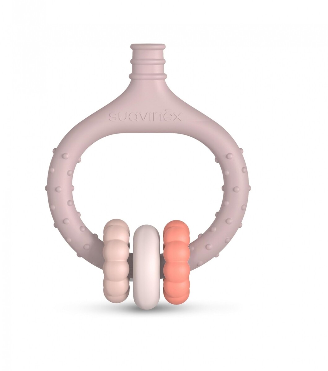 Mordillo Masajeador silicona Suavinex - Rosa 