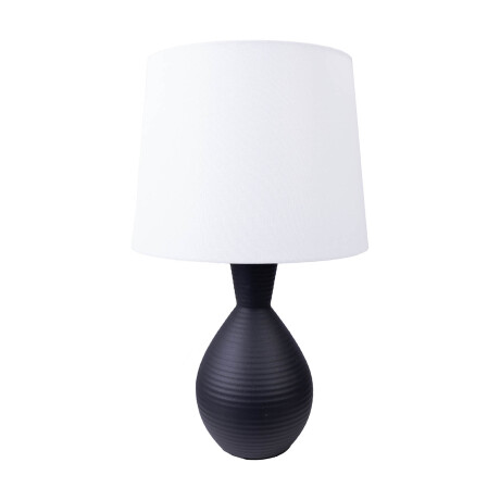 LAMPARA DE MESA ML2313 NEGRO CERÁMICA ML231306