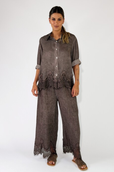 PANTALON TULUM Chocolate