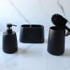 Vaso porta cepillo de dientes negro mate Vaso porta cepillo de dientes negro mate