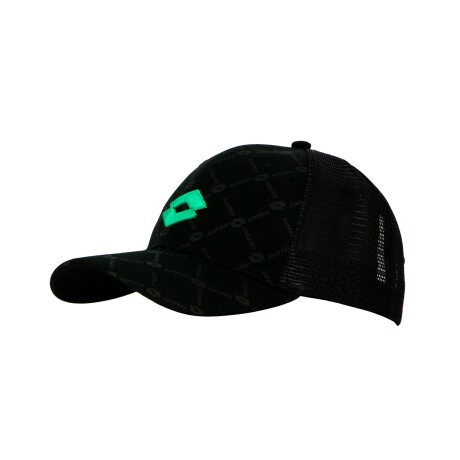 Gorra con Visera y Malla Lotto Black/Green