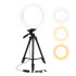 Anillo Luz Led Tripode 110 cm Flexible 3 Modos Fotos Video Anillo Luz Led Tripode 110 cm Flexible 3 Modos Fotos Video