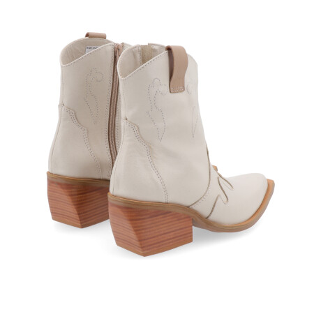 BOTA VENET - CUERO ALELÍ BEIGE