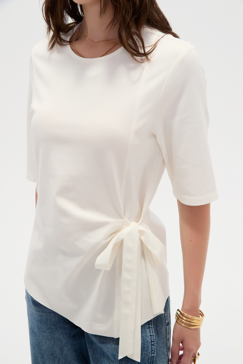 Remera Misse Marfil / Off White