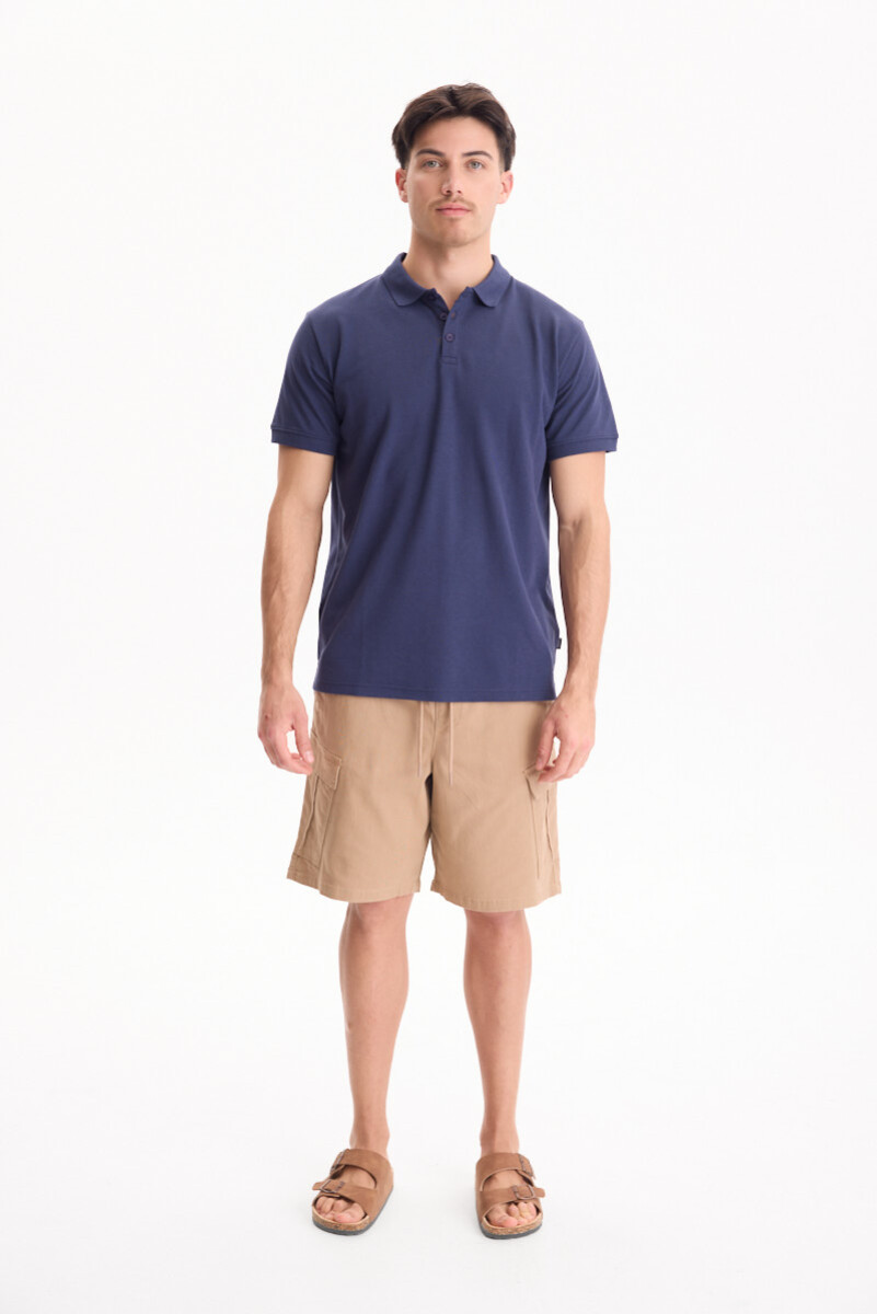 Bermuda De Gabrardina Frame - Camel 