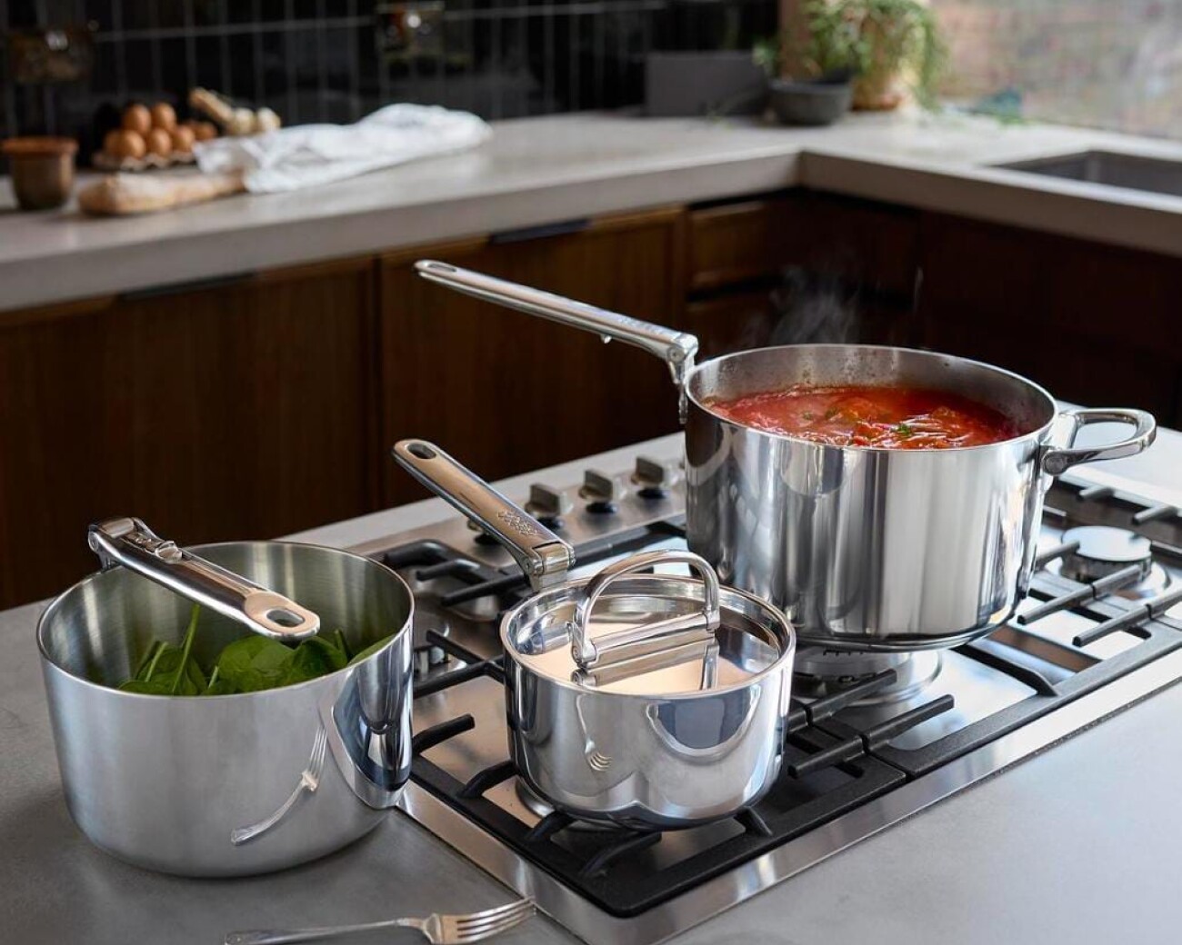 Set de 3 Cacerolas Space Steel Joseph Joseph - Preventa Set de 3 Cacerolas Space Steel Joseph Joseph - Preventa