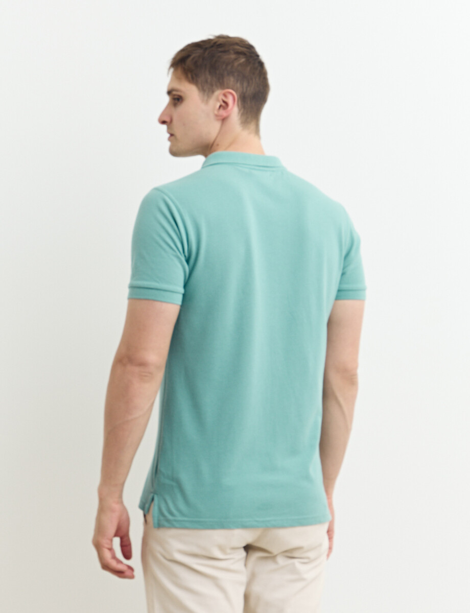 520752 REMERA HARRINGTON LABEL Verde