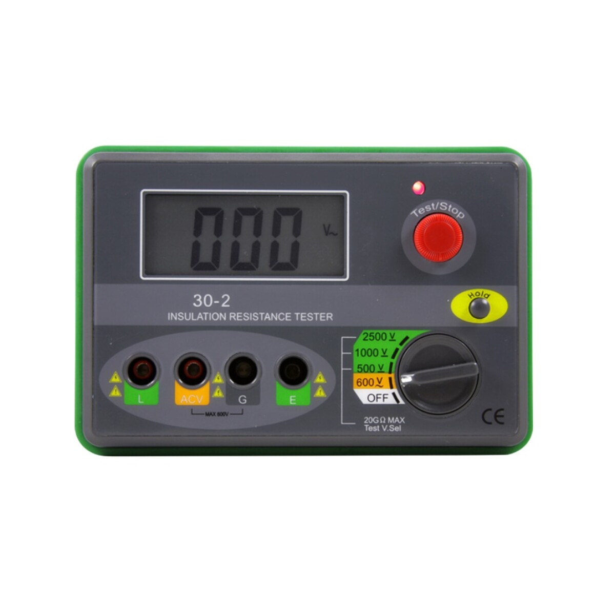 MEGOMETRO DY30 (0,01 MO - 20 GO) 500/1000/2500V DC - GRALF 