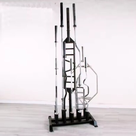 Soporte vertical para barra - 10 orificios 14kg Soporte vertical para barra - 10 orificios 14kg
