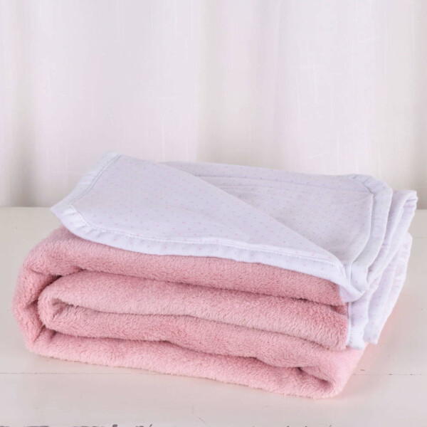 Manta Soft Motitas Rosa