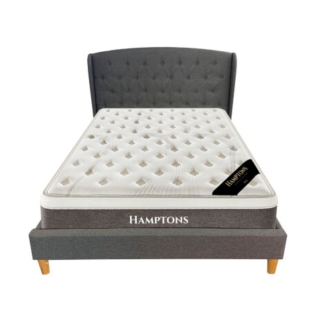Sommier dos plazas THM Hybrid Gold Con Respaldo Sommier dos plazas THM Hybrid Gold Con Respaldo