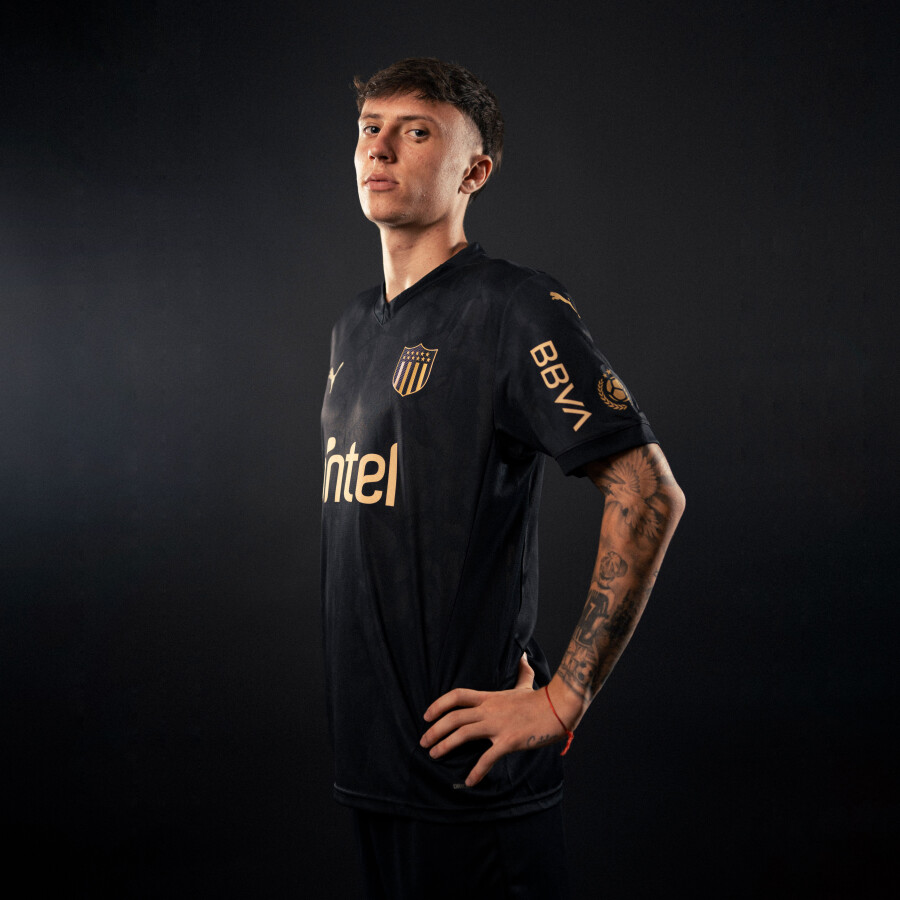 Camiseta de Hombre Puma Peñarol Away Negro - Dorado