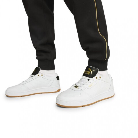 Championes Puma Court Classic White/dark Grey