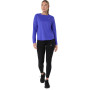 Polo Running Asics Silver LS Top Mujer Cobalt Burst