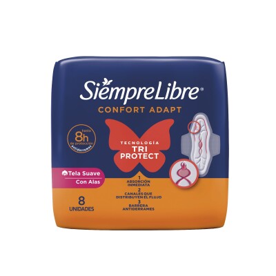 Siempre Libre Adapt Plus 8 Uds. Siempre Libre Adapt Plus 8 Uds.