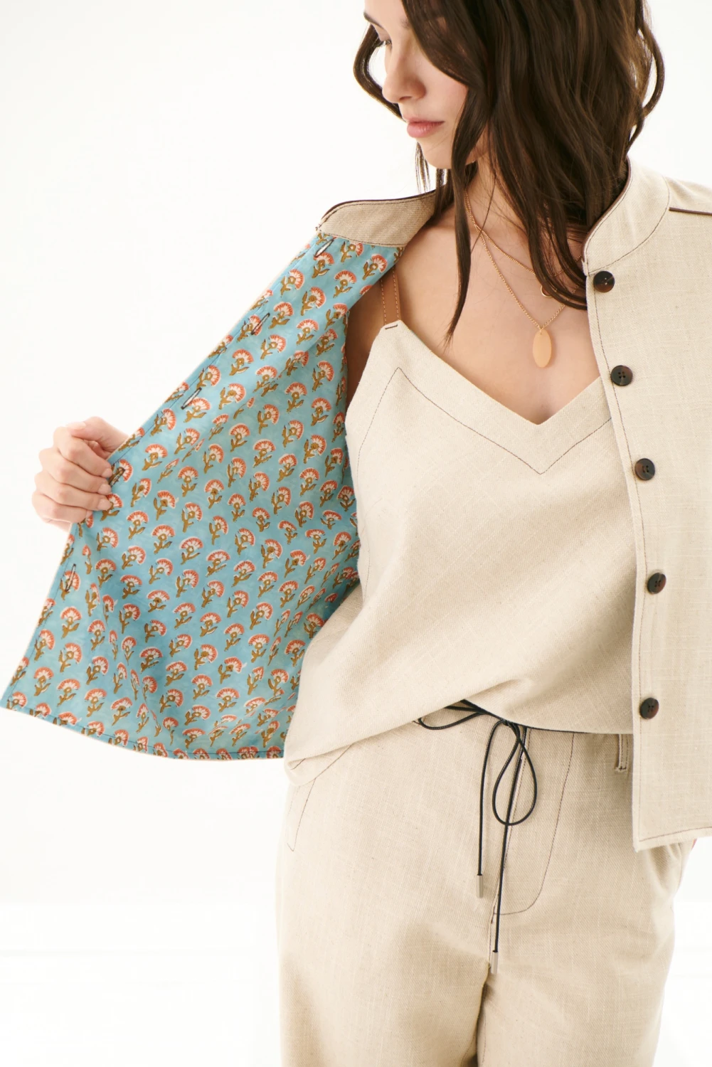 CHAQUETA LINO ART