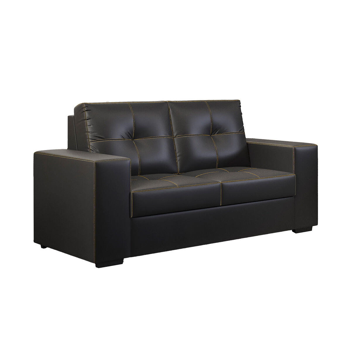 Sillón La Paz 2 Lugares Cr/malbeck 3120 Preto 
