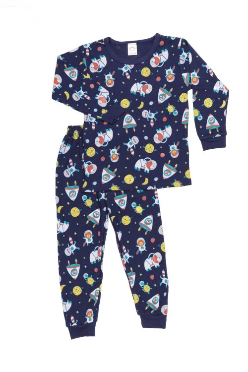 Pijama Galaxia Azul Marino