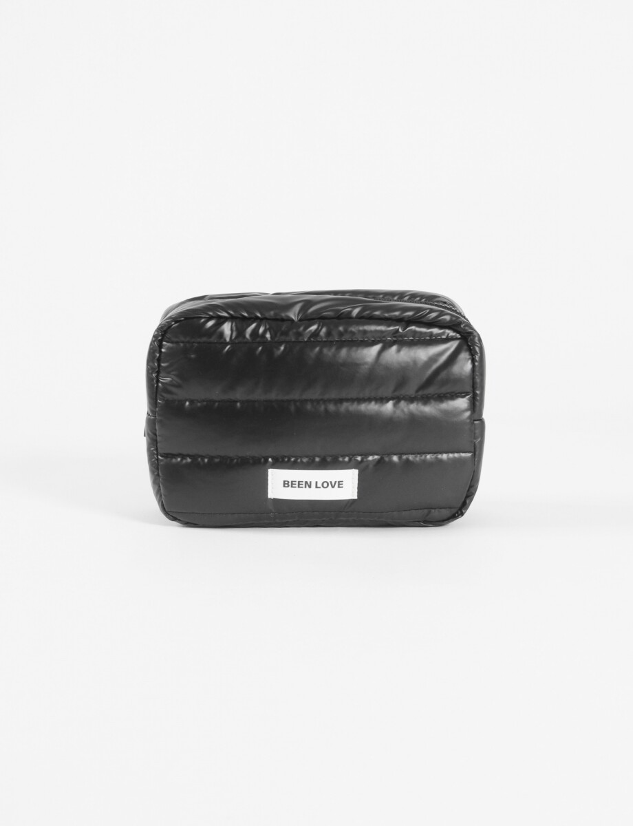 Estuche puffy - negro 