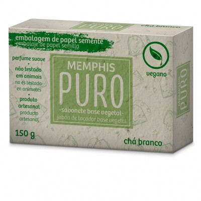 Jabón De Té Blanco Memphis Jabon Memphis Te Blanco 150g