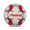 Austral Pelota Futbol Cancha Blanco/rojo/negro Blanco-rojo