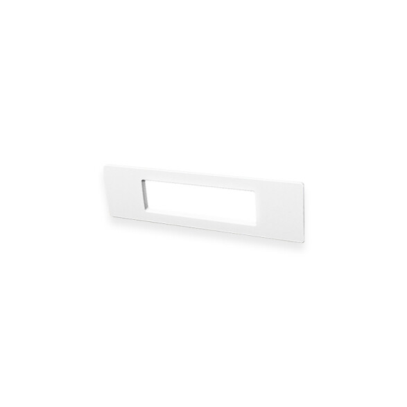 Luminaria de embutir rectangular blanco 8,5W cálida IP55 FL0924X