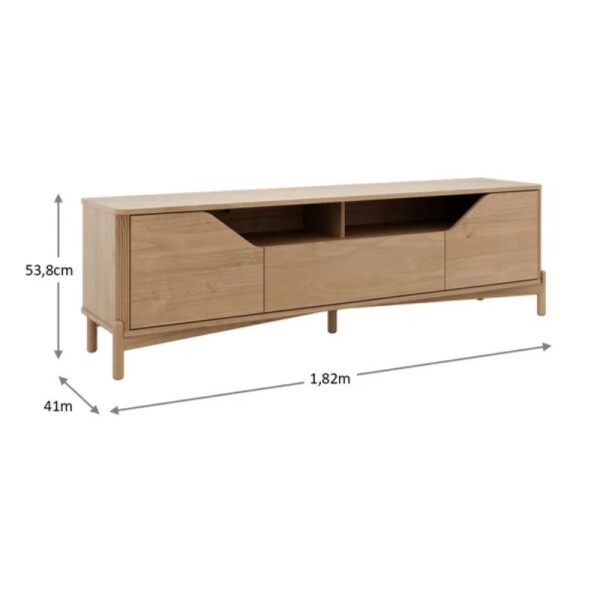 RACK 2 PUERTAS MADERA MACIZA - NEST RACK 2 PUERTAS MADERA MACIZA - NEST