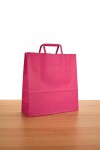 Bolsa lisa acuario 30x12x32 cm FUCSIA