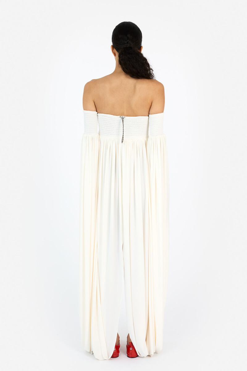 VESTIDO ALL IN ONE SMOCK Blanco