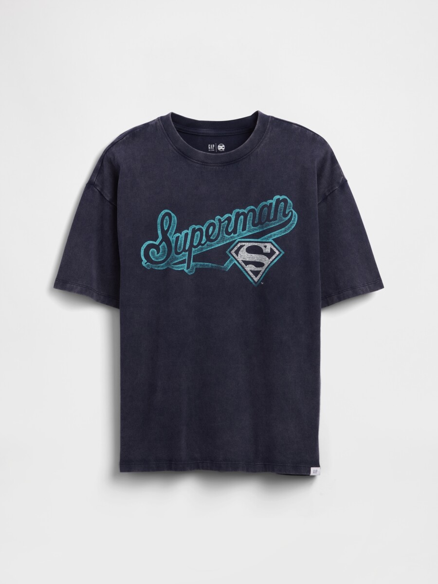 Remera Superman Niño - Navy Uniform V2 