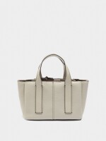 Bolso Tote Con Textura crudo