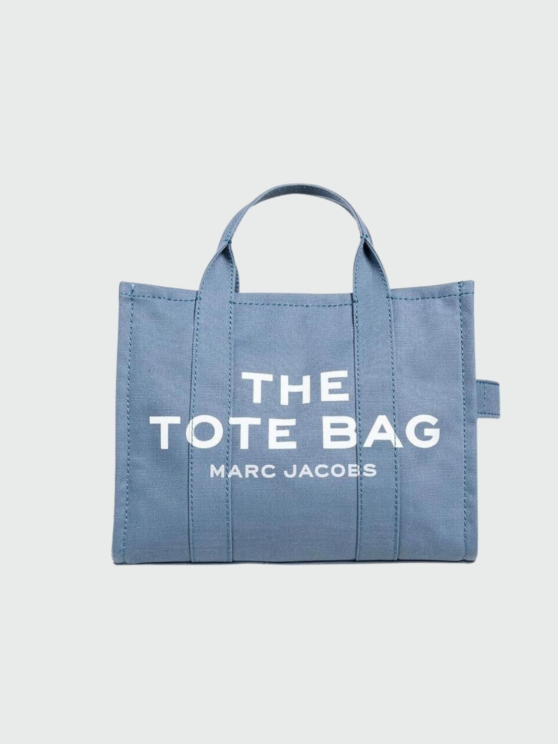 Marc Jacobs - The Tote Bag, grande de algodón Celeste