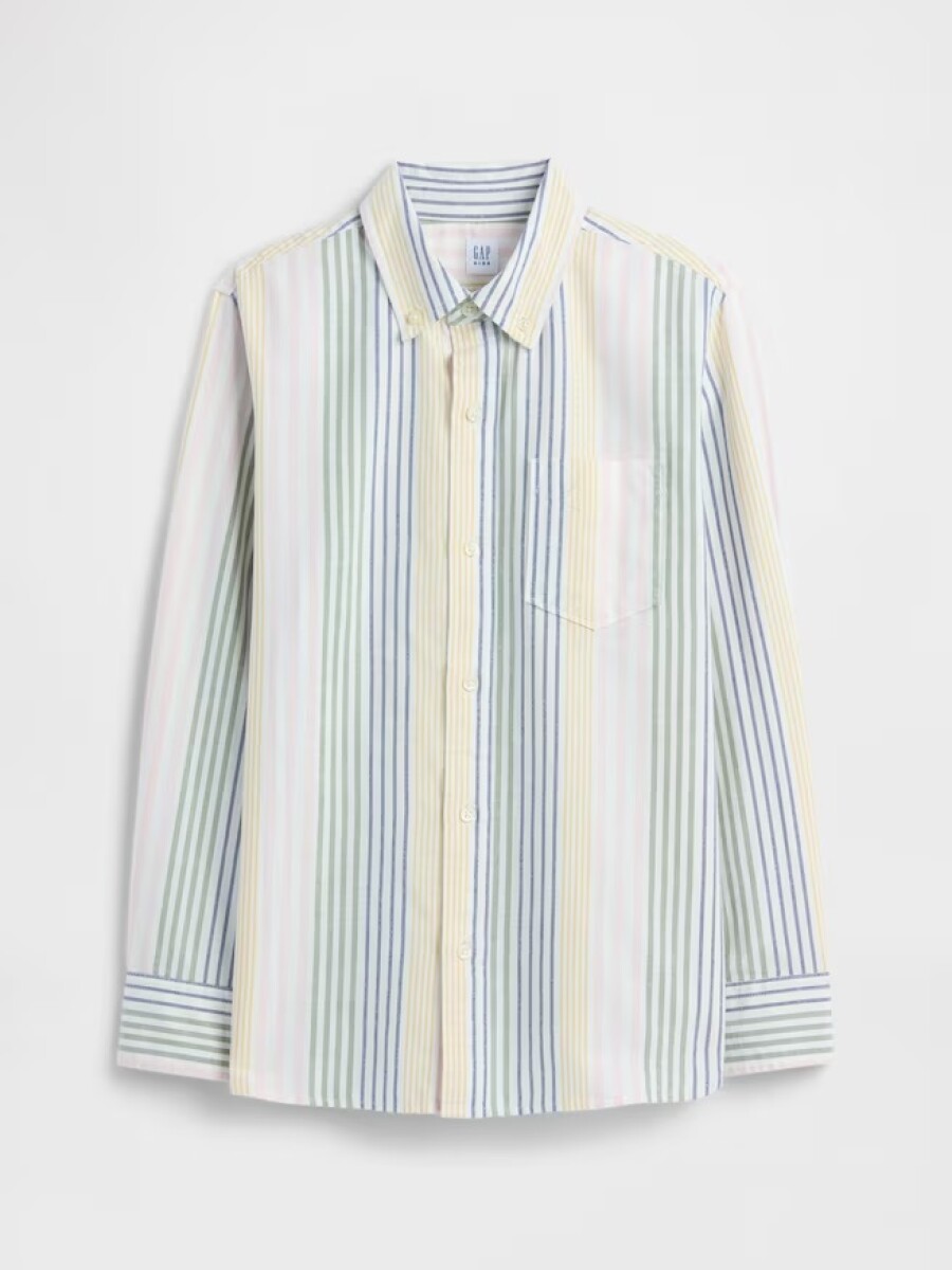 Camisa Oxford Niño - Sp Multi Stripe Sp25 