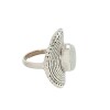 Anillo oval-Plata 925-Piedra Luna-AN3084 conpiedra