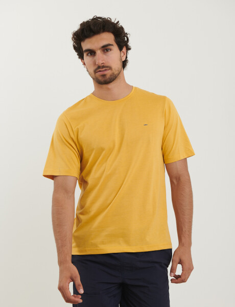 520958 T-SHIRT HARRINGTON LABEL Amarillo