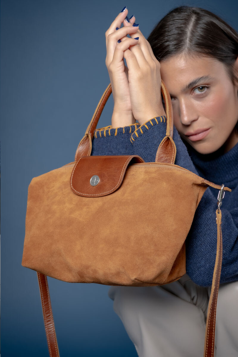 Cartera petit Oxido gamuza