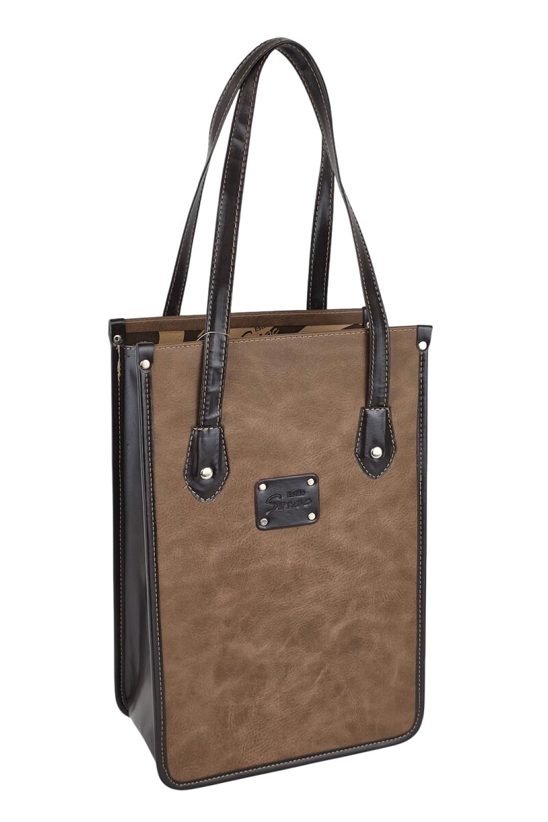 Matera tipo bolso Beige