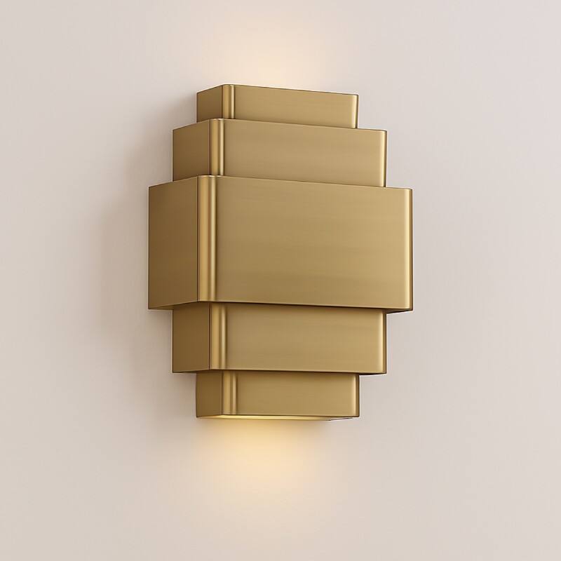 ARTEFACTO DECORATIVO DE PARED KAN Artefacto Decorativo De Pared Kan Brass