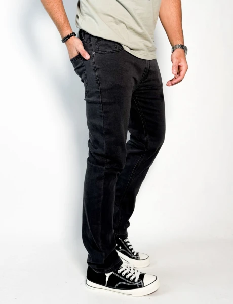 Pantalón de jean Geko Gris