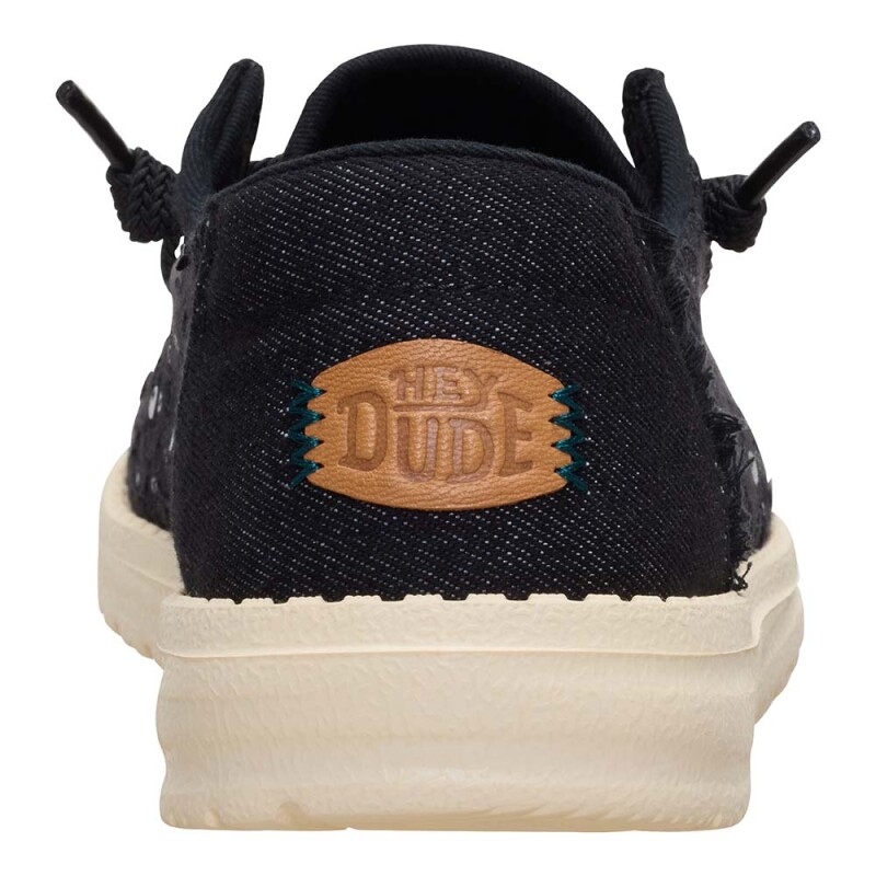 Wendy Sequin Lace Black