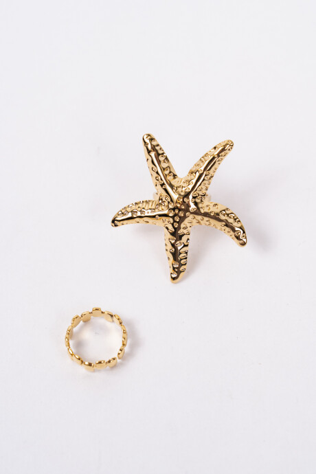 Anillo Mel Dorado