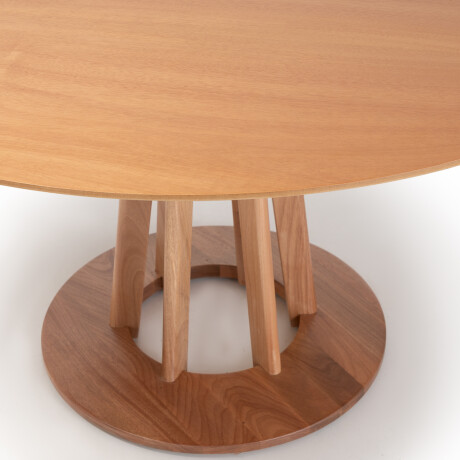 Mesa De Comedor Swiss Madera Natural