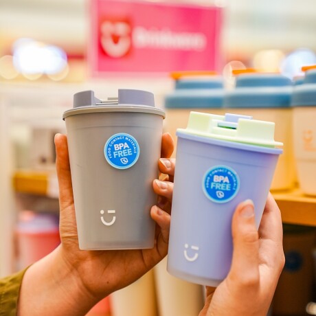 Vaso plástico 420ml violeta