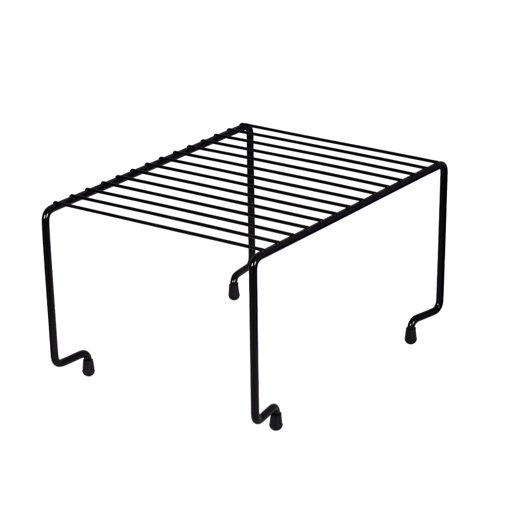 ORGANIZADOR ACERO NEGRO P/ARMARIO APILABLE